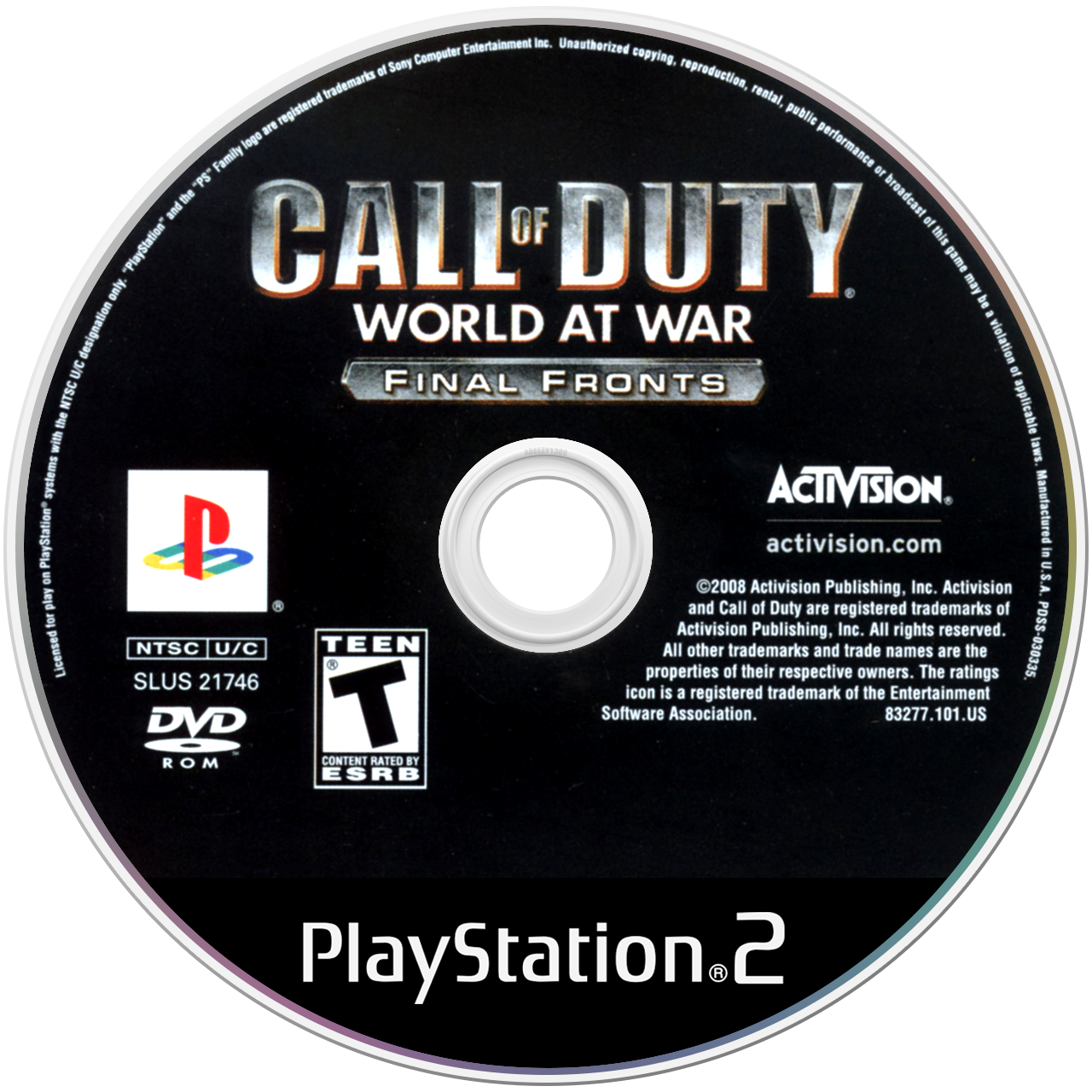 Call of Duty World at War Final Fronts media 6 for Playstation 2
